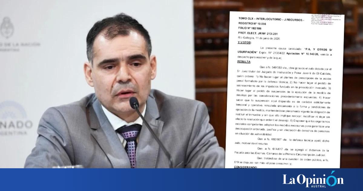 Revés judicial: se declaró prescripta la causa por usurpación en El Chaltén y se sobreseyó a los imputados