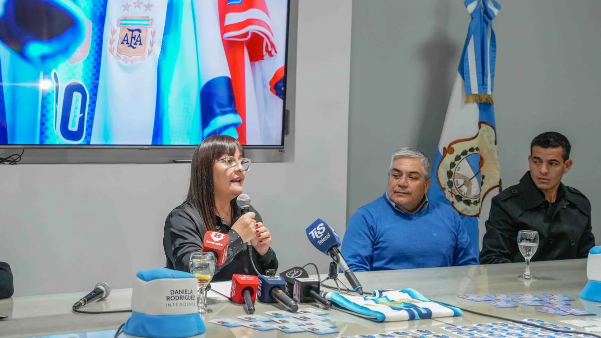 Chimbas late por Argentina: el municipio lanza su campaña mundialista con actividades para toda la comunidad