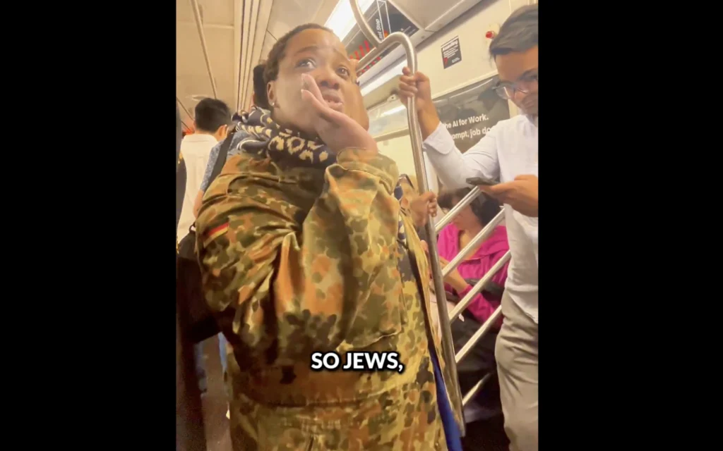 'Jews are eating kids!': NYC subway rider said to assault 23-year-old Jewish woman