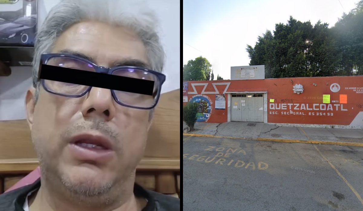 Esto sabemos del profesor que admitió noviazgo con alumna en Ecatepec