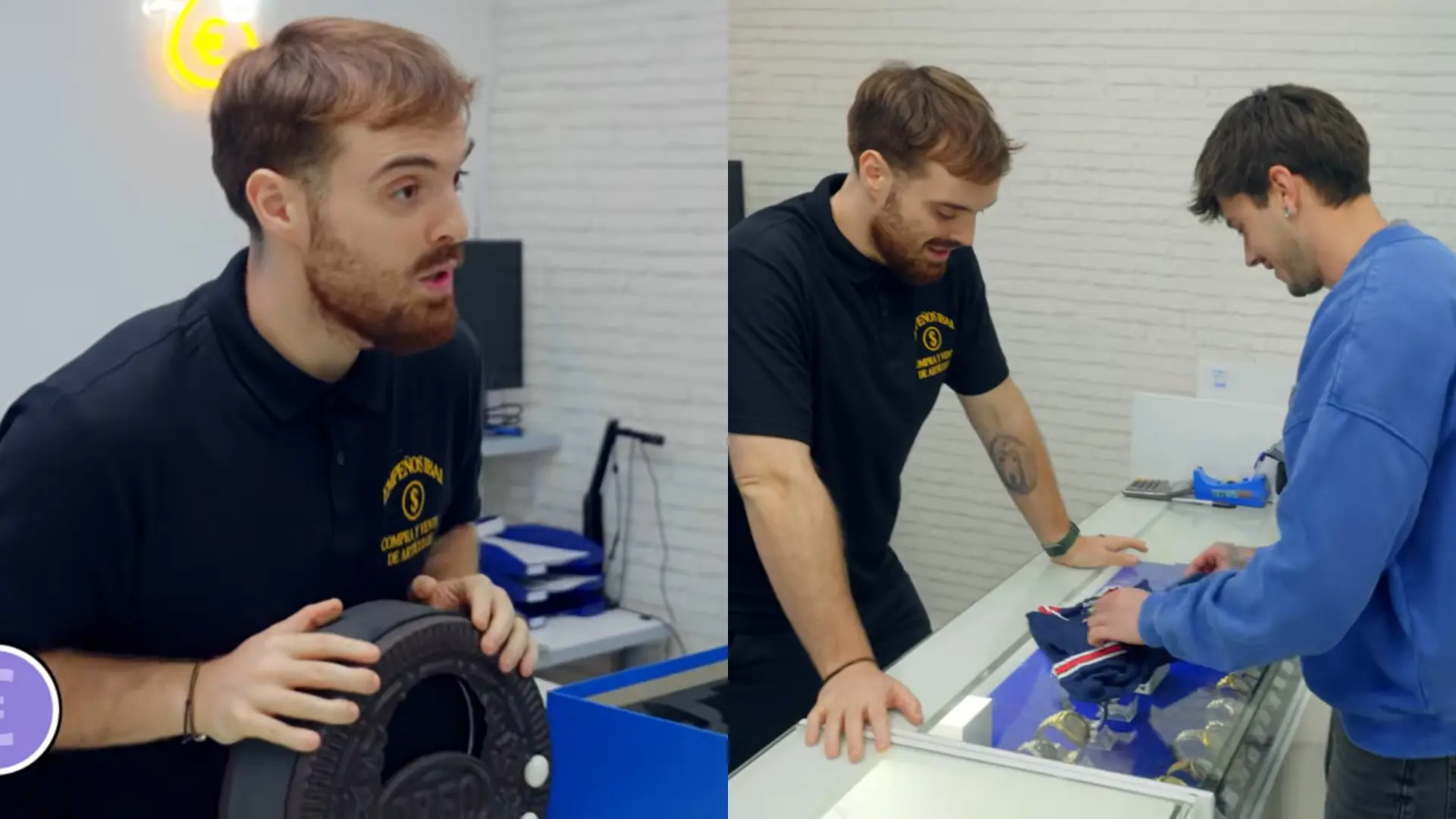 Ibai Llanos monta su propia casa de empeños y estos son algunos de los objetos más extraños que le llegaron