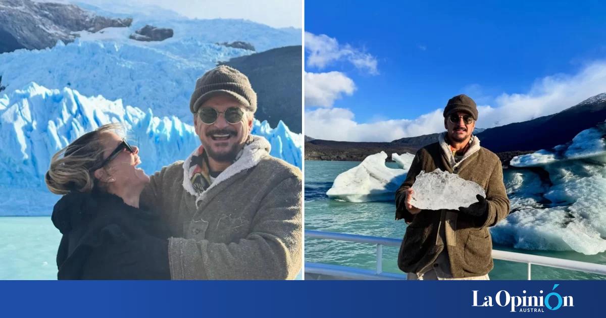 Ricardo Arjona visitó El Calafate y quedó impactado por el Glaciar Perito Moreno: "Gente buena y lugares que no se olvidan"