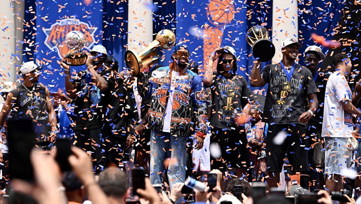 Nueva York celebra el tercer título de los Knicks en la NBA