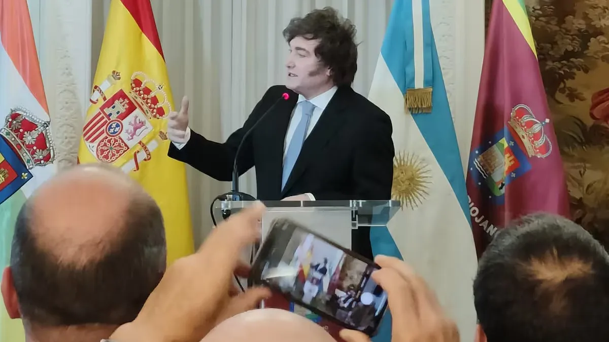 Milei viaja a España por sexta vez