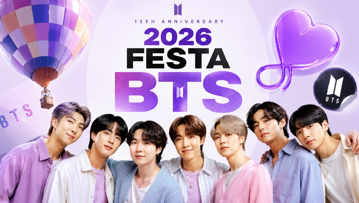 BTS revela el calendario oficial de FESTA 2026 para su ARMY