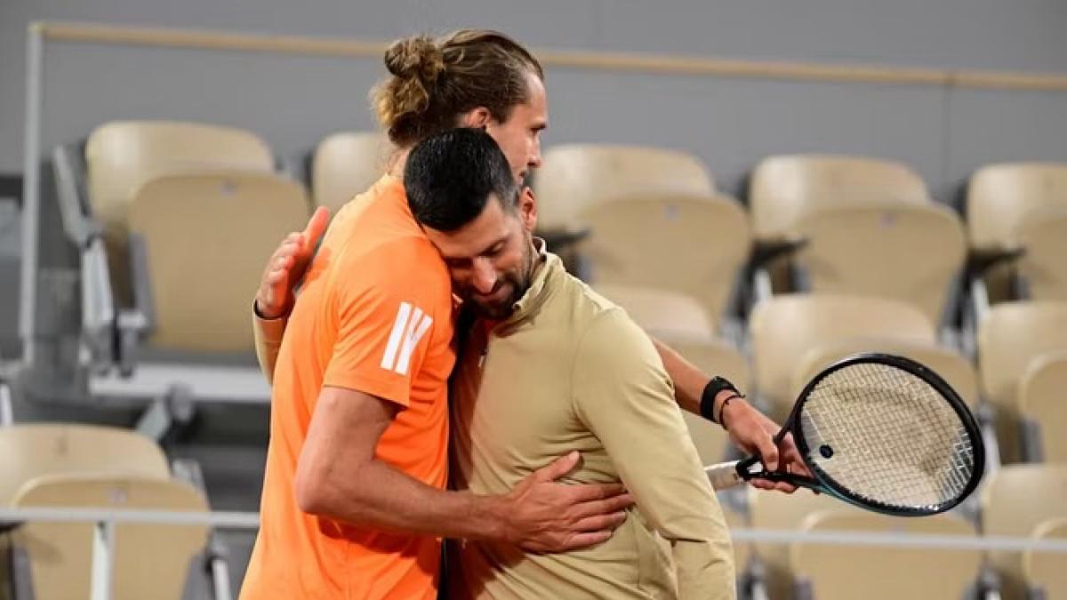 Djokovic manda mensaje a Zverev tras ganar Roland Garros: