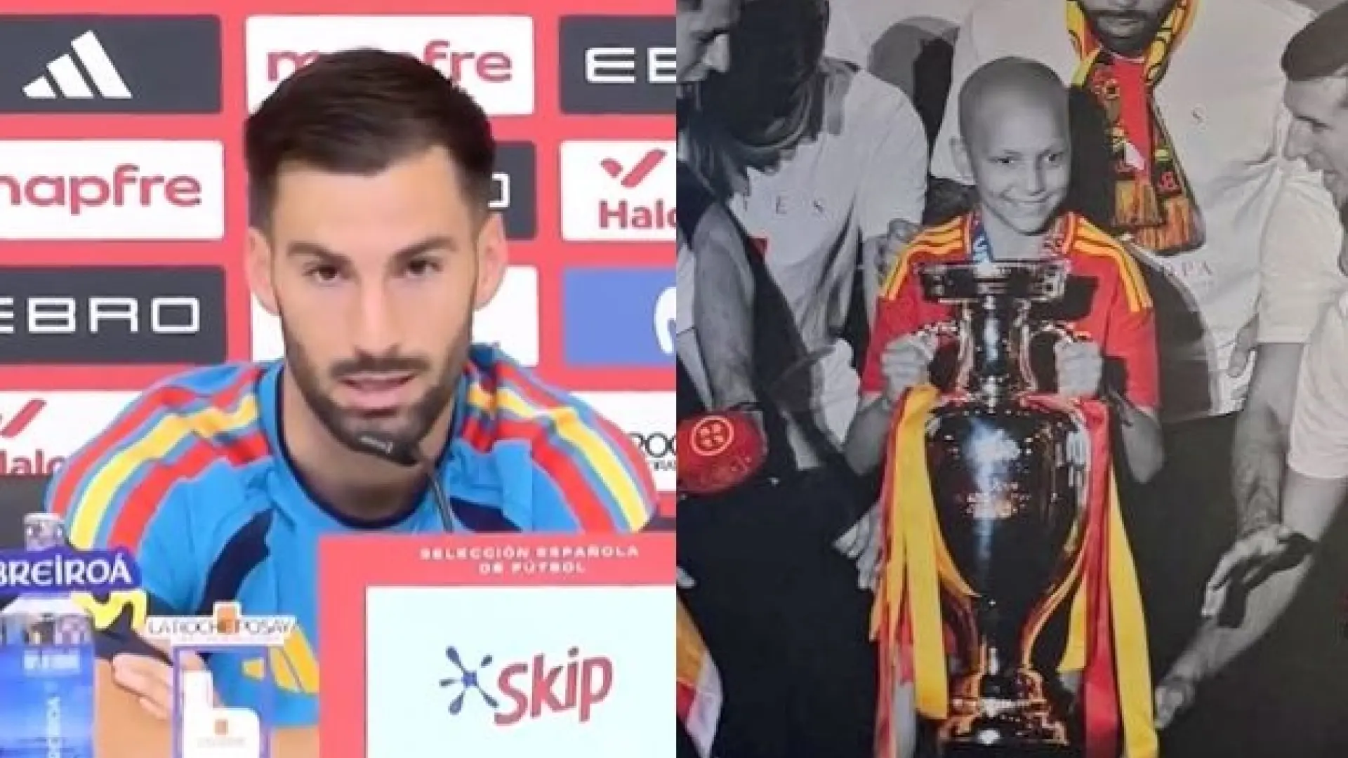 El emotivo recuerdo de Álex Baena a María, la niña con cáncer que levantó la Eurocopa 2024: "La tenemos presente siempre"