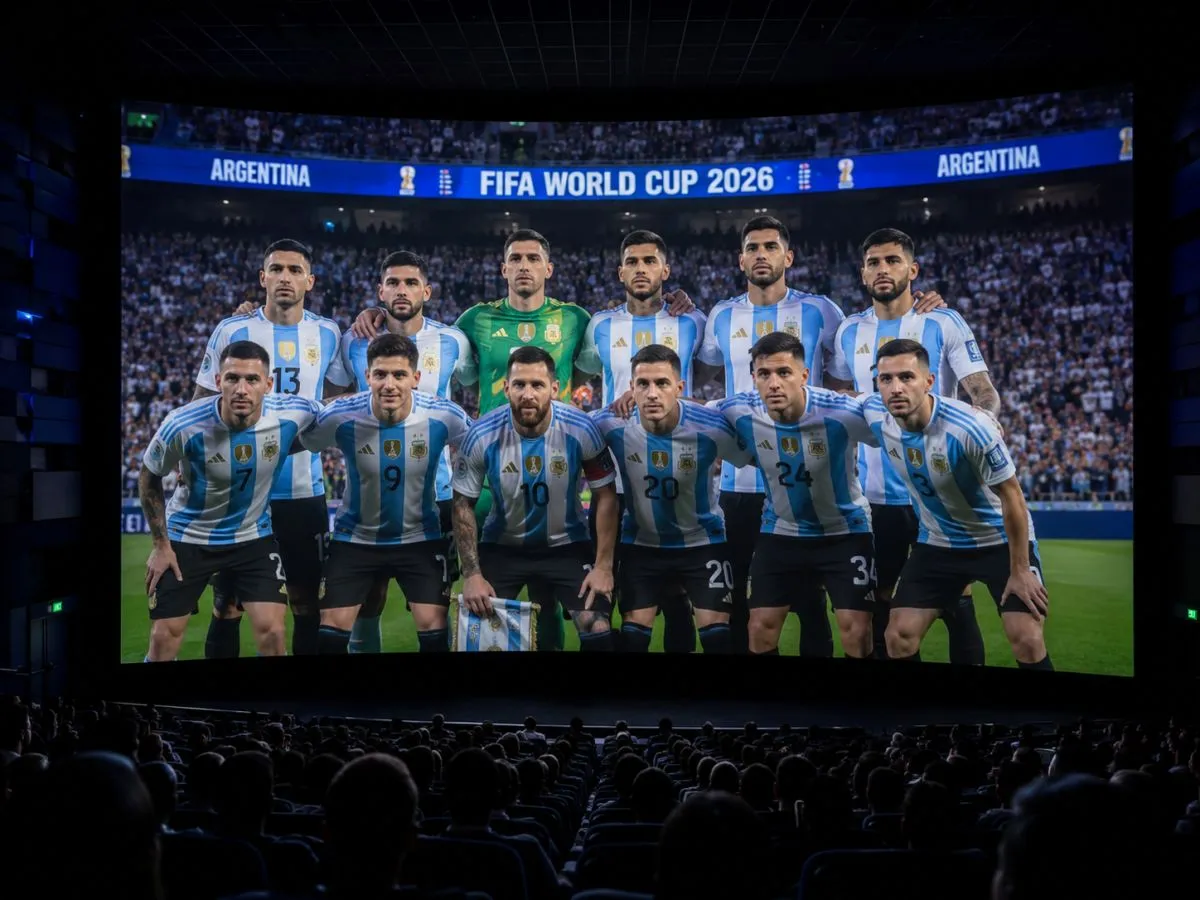El partido de Argentina se podrá ver en pantalla gigante, en Posadas
