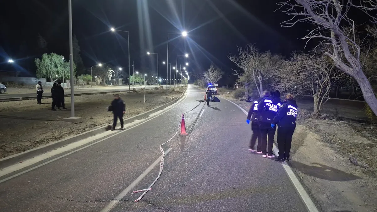 Un motociclista murió tras perder el control en una curva y estrellarse contra un árbol