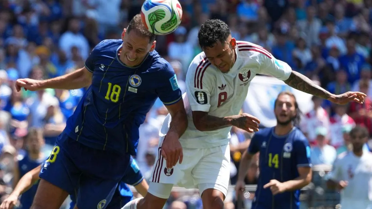 Bosnia derrotó a Qatar y sueña con la clasificación