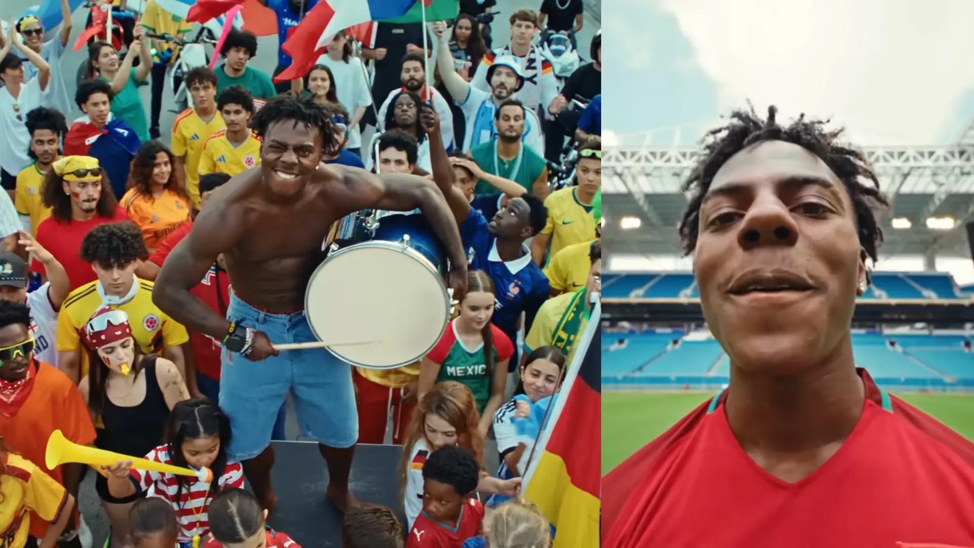 IShowSpeed lanza su propia canción para el Mundial: del 'Dai, dai' de Shakira a los 'oe, oe' que corea el 'streamer'