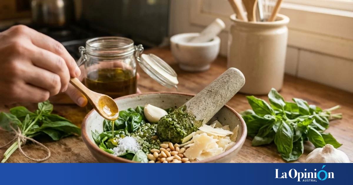 Receta de pesto casero: la salsa rápida y fácil para acompañar las pastas