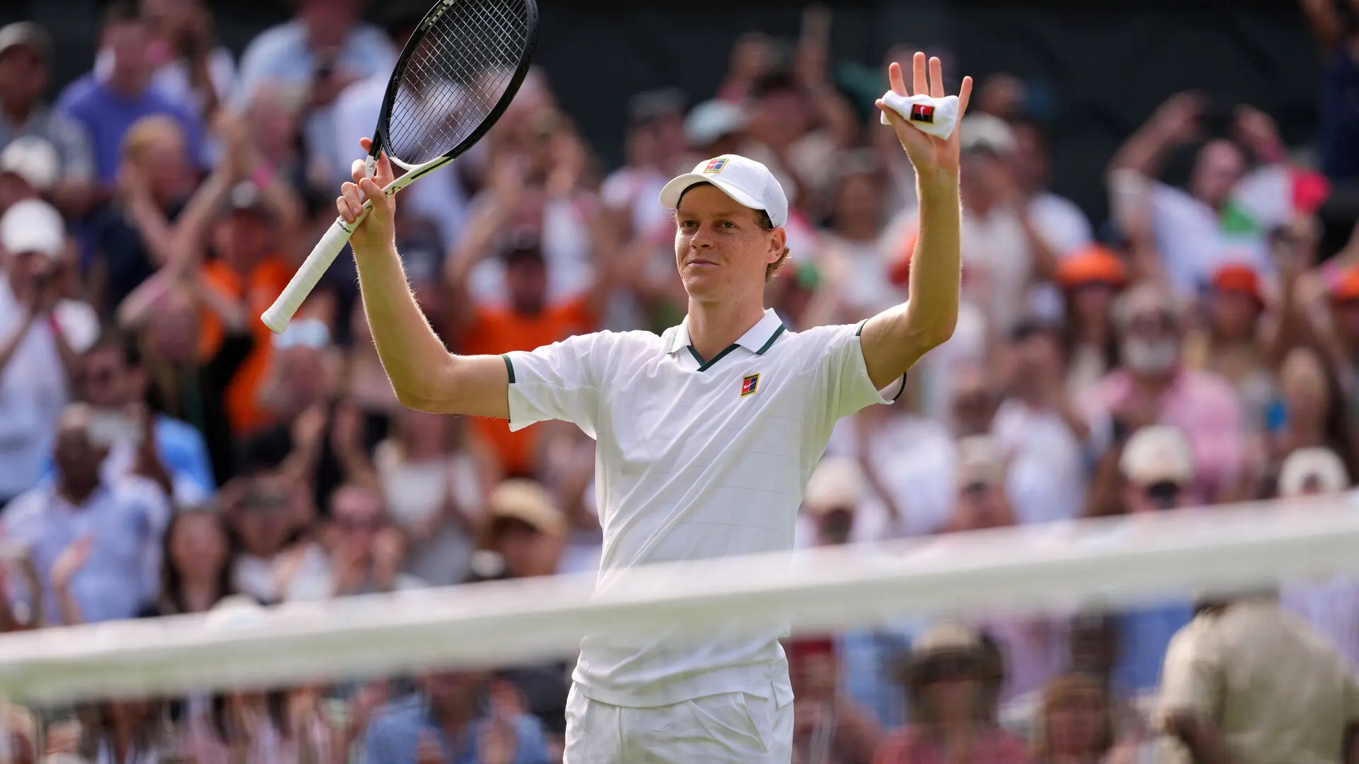 Agónica victoria de Sinner en su debut en Wimbledon ante Kecmanovic