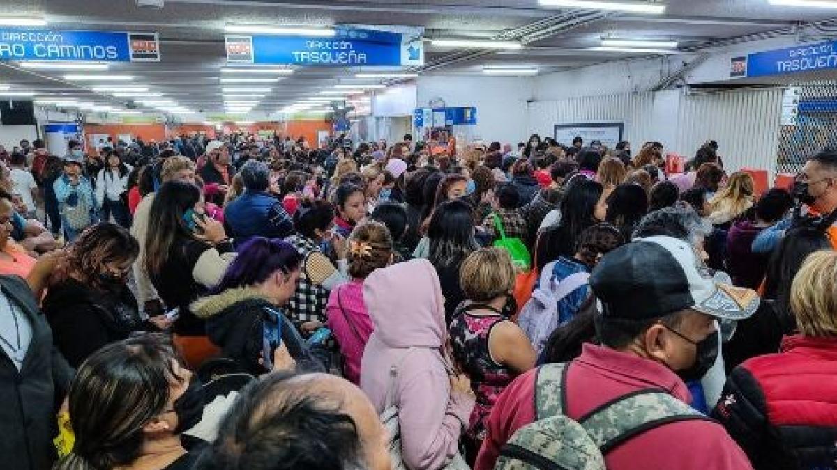 Brugada cancela evento en Línea 2 del Metro donde se moviliza hoy la CNTE
