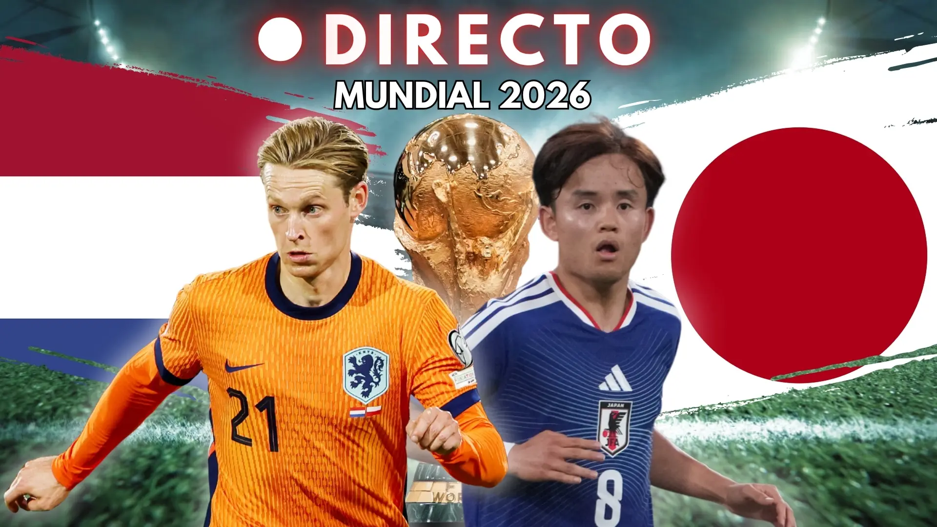 Países Bajos asusta a Japón en uno de los partidos más atractivos del Mundial