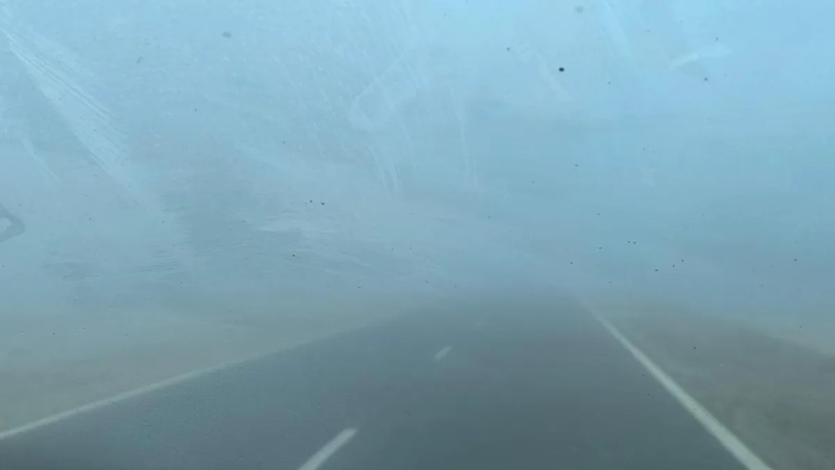 Advierten por intensa niebla en la Ruta 40