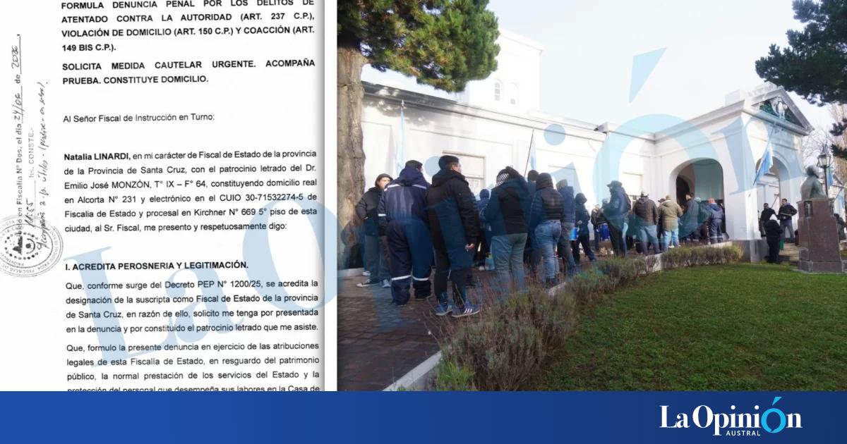 La Fiscalía de Estado denunció penalmente a efectivos policiales que ingresaron a los accesos de Casa de Gobierno