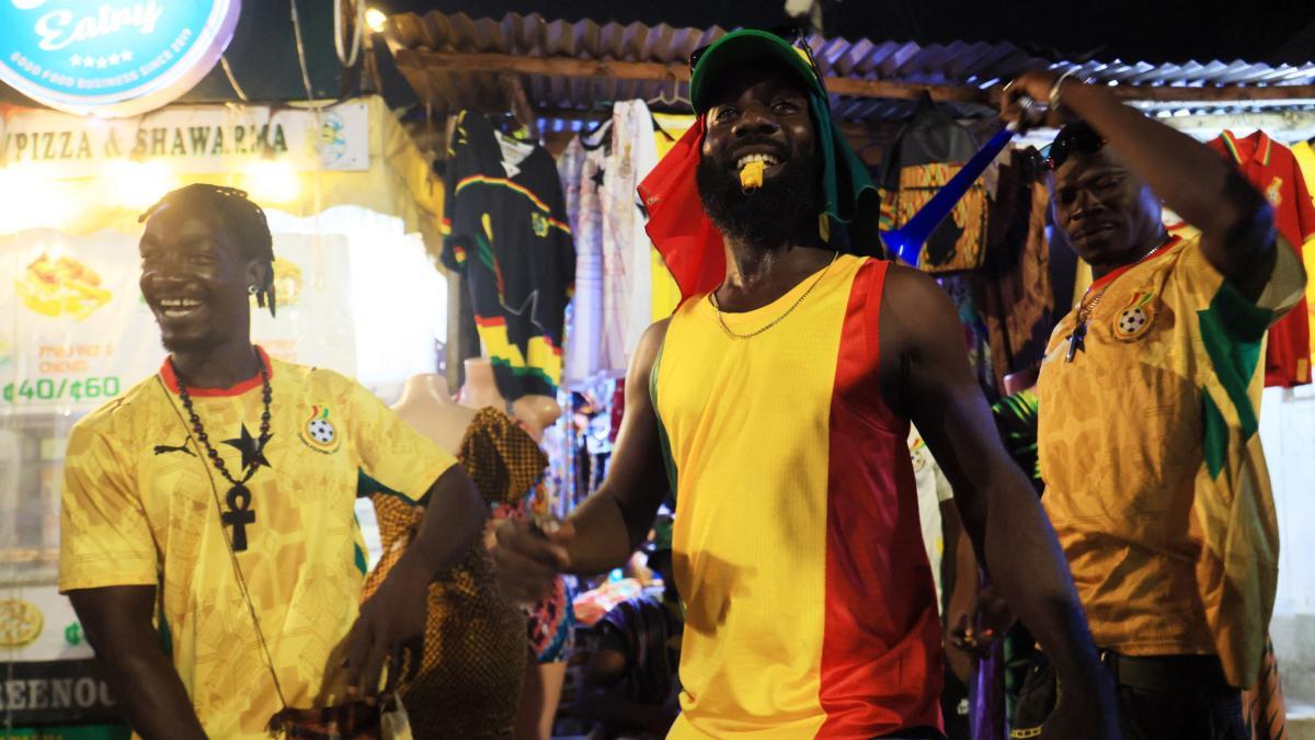Ghana se vuelve loca, así celebraron la victoria en el Mundial