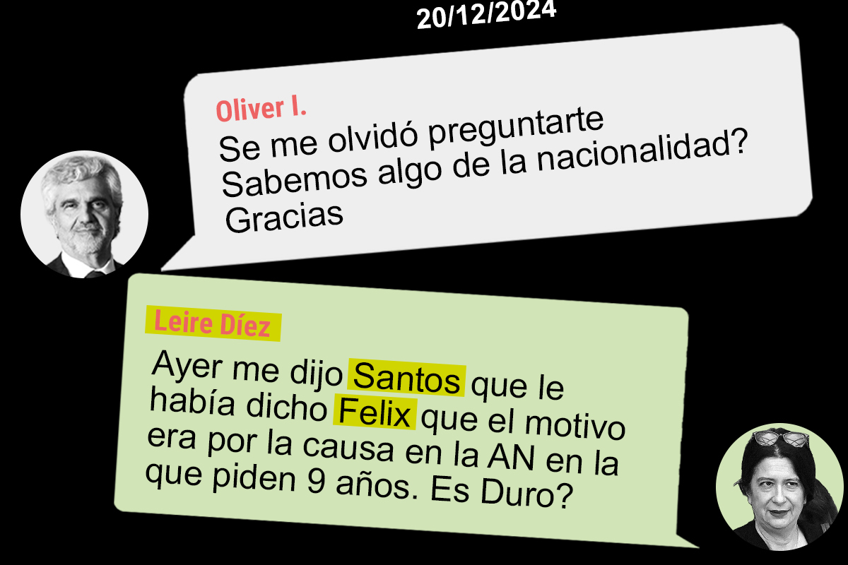 Bolaños en la 'trama Leire': Cerdán pidió a "Félix" nacionalizar al venezolano que perseguía al fiscal José Grinda