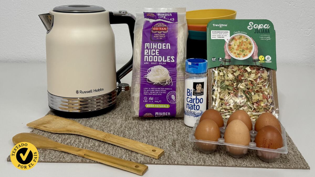 Compré un hervidor de agua para preparar infusiones y acabé usándolo hasta para cocer huevos: te muestro 5 usos que (seguramente) no conocías