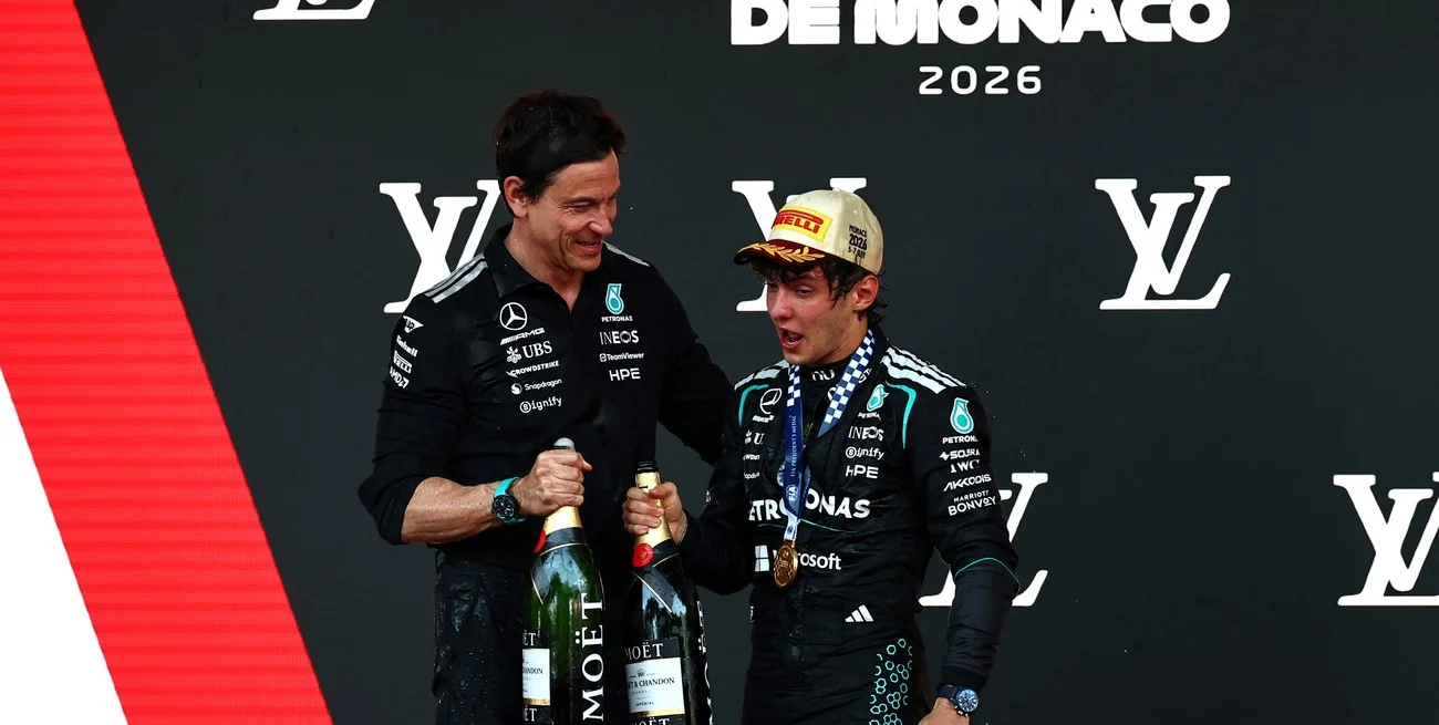 Wolff banca a Russell tras otro golpe en Mónaco: "Sabemos que es uno de los mejores"