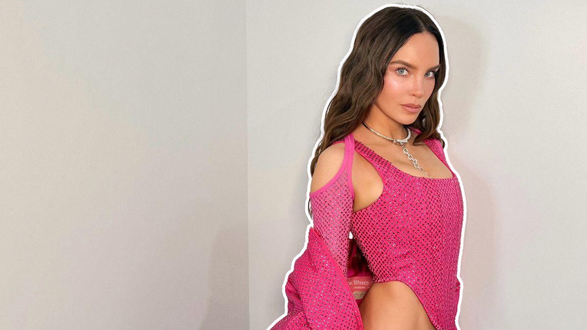 ¿Lo viste? El brillante secreto detrás del look que Belinda usó en la inauguración del Mundial