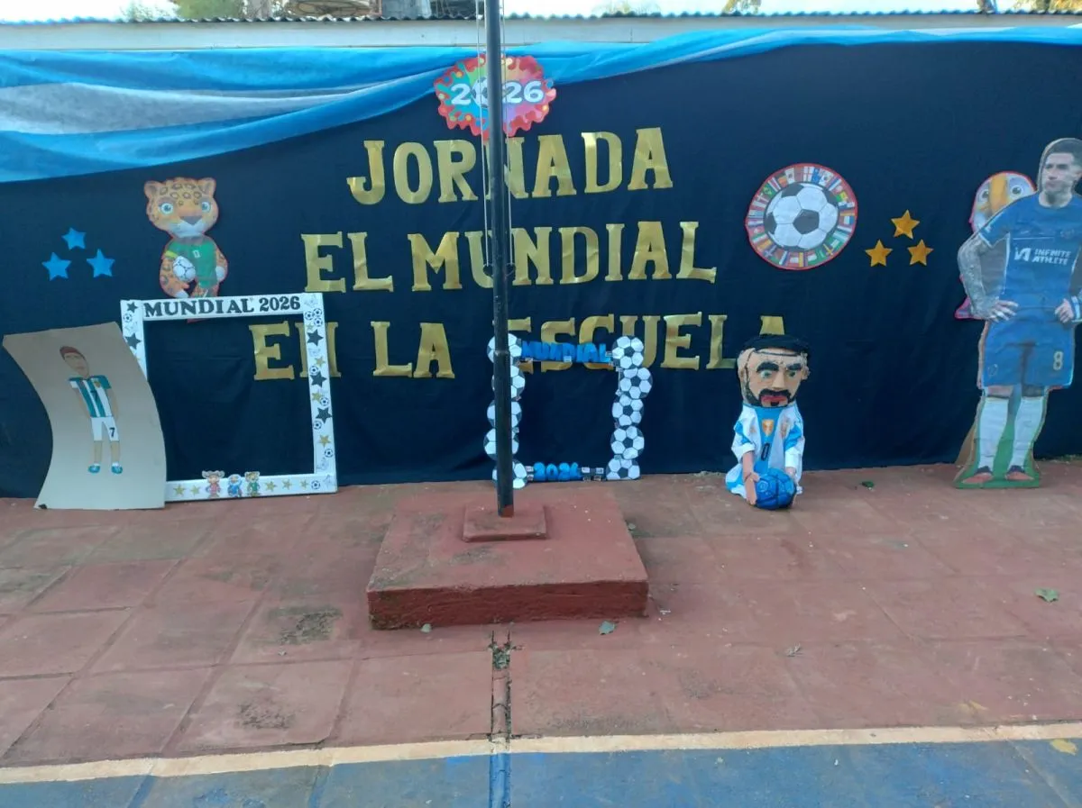 El BOP de Paraíso se vistió de cultura, tradición y pasión futbolera con la realización del Mundial en la Escuela