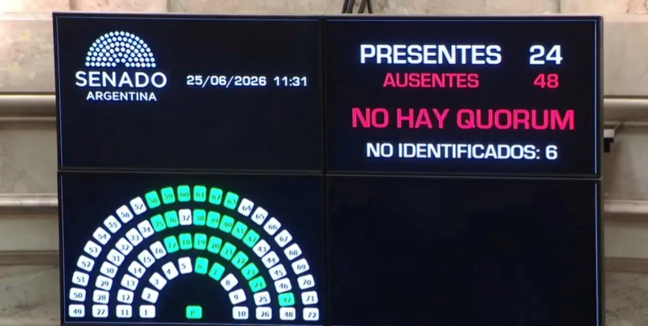 En el Senado, el debate por Adorni terminó en una sesión suspendida