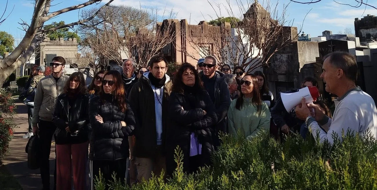 El cementerio de Humboldt se transformó en un museo a cielo abierto