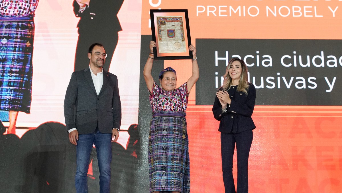 'Tecnología e innovación no son la amenaza': Rigoberta Menchú