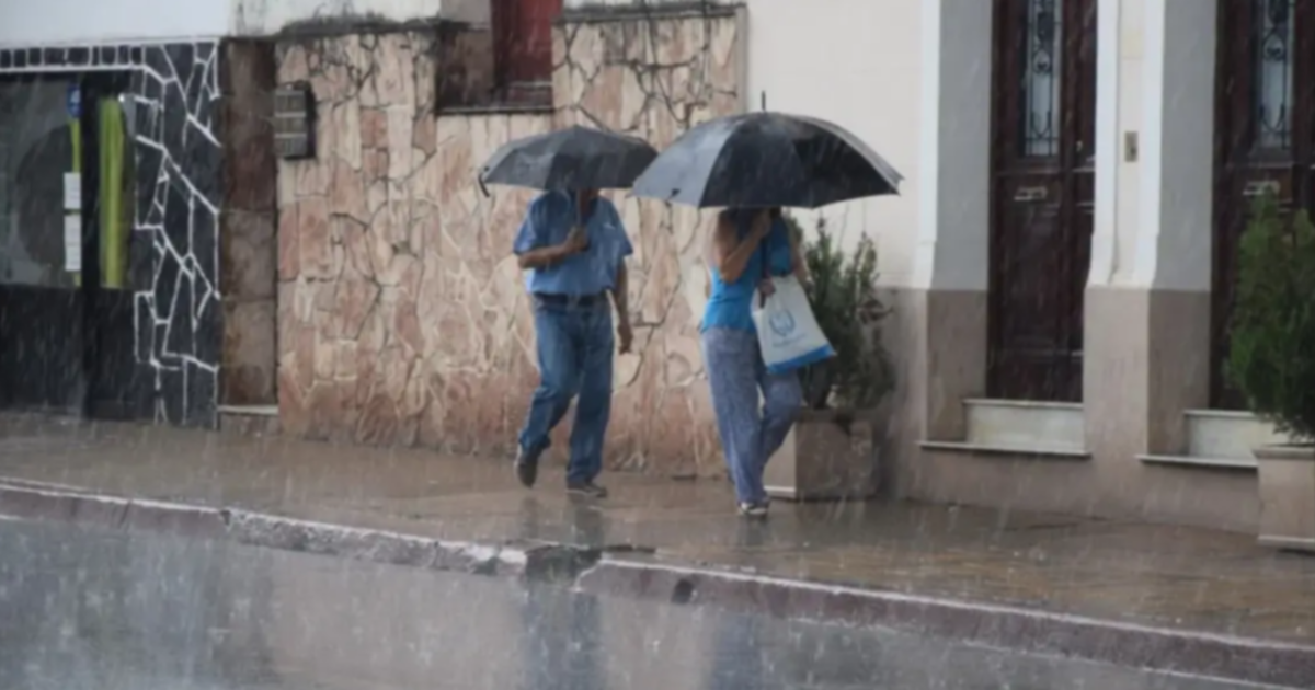Alerta amarilla por lluvias y tormentas en Corrientes