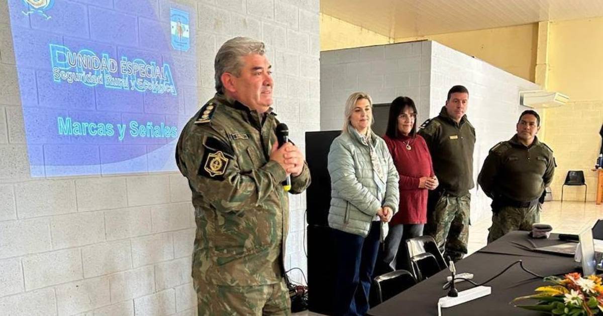 Capacitación a la Policía Rural sobre control ganadero y delitos en Corrientes
