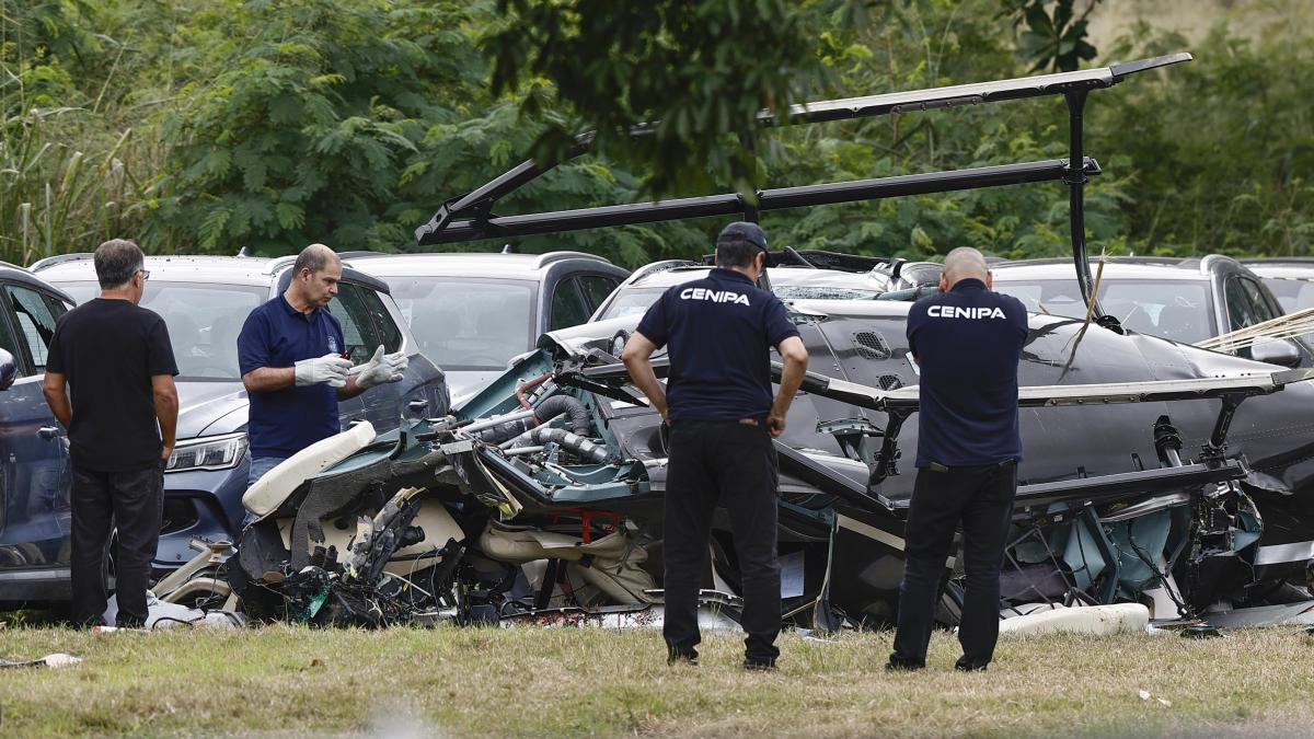 El helicóptero en el que iban Oliver Tree y Gaspi era investigado como taxi aéreo clandestino