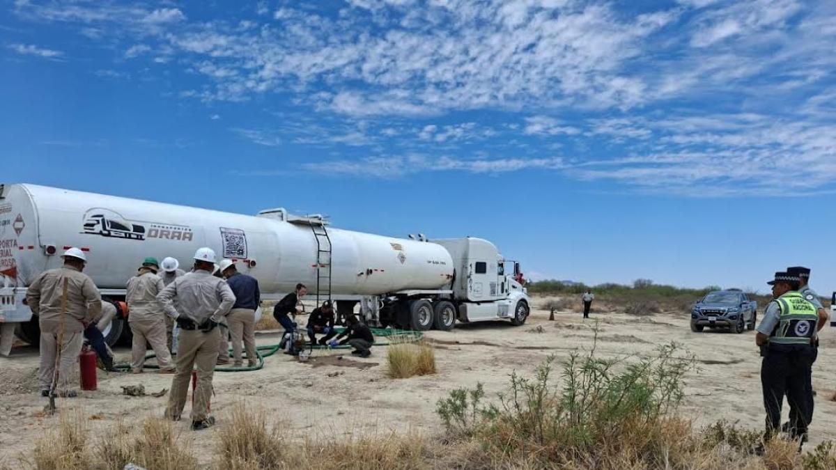 Aseguran casi 20 mil litros de hidrocarburo en Coahuila