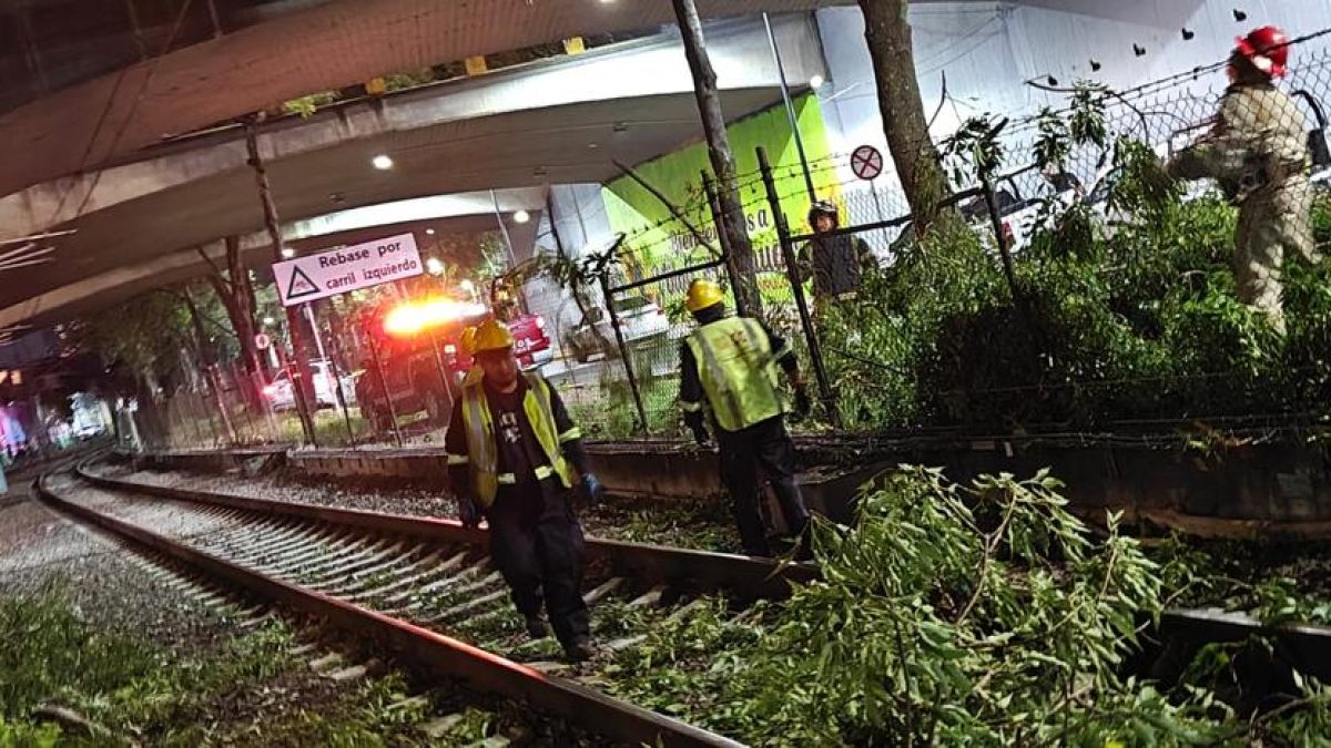 Por segunda vez en la semana, se suspende el servicio en un tramo del Tren Ligero
