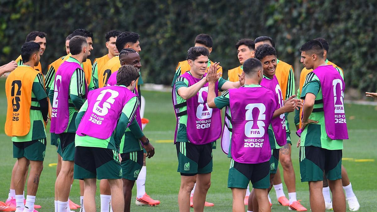 'Llegó el gran día', Selección Mexicana rinde tributo a la afición