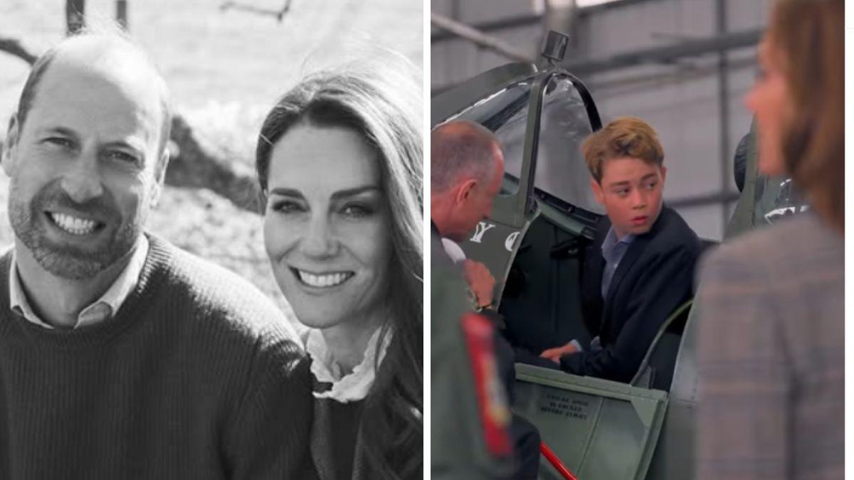 ¡Guapísimo! El príncipe George y Kate Middleton conmemoran el Armed Forces Day