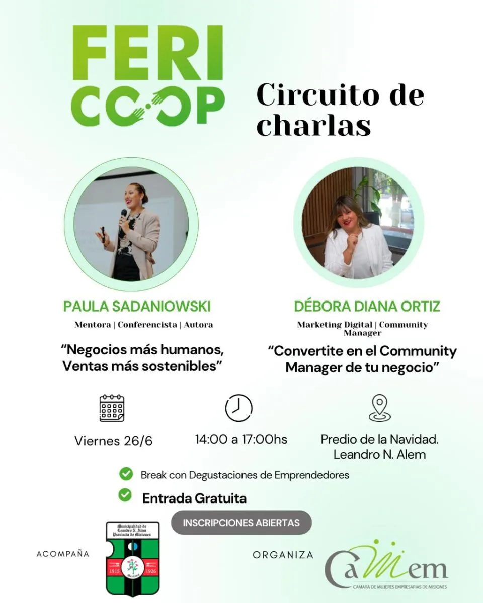La CAMEM invita a participar de un nuevo ciclo de charlas en el marco de la Fericcop