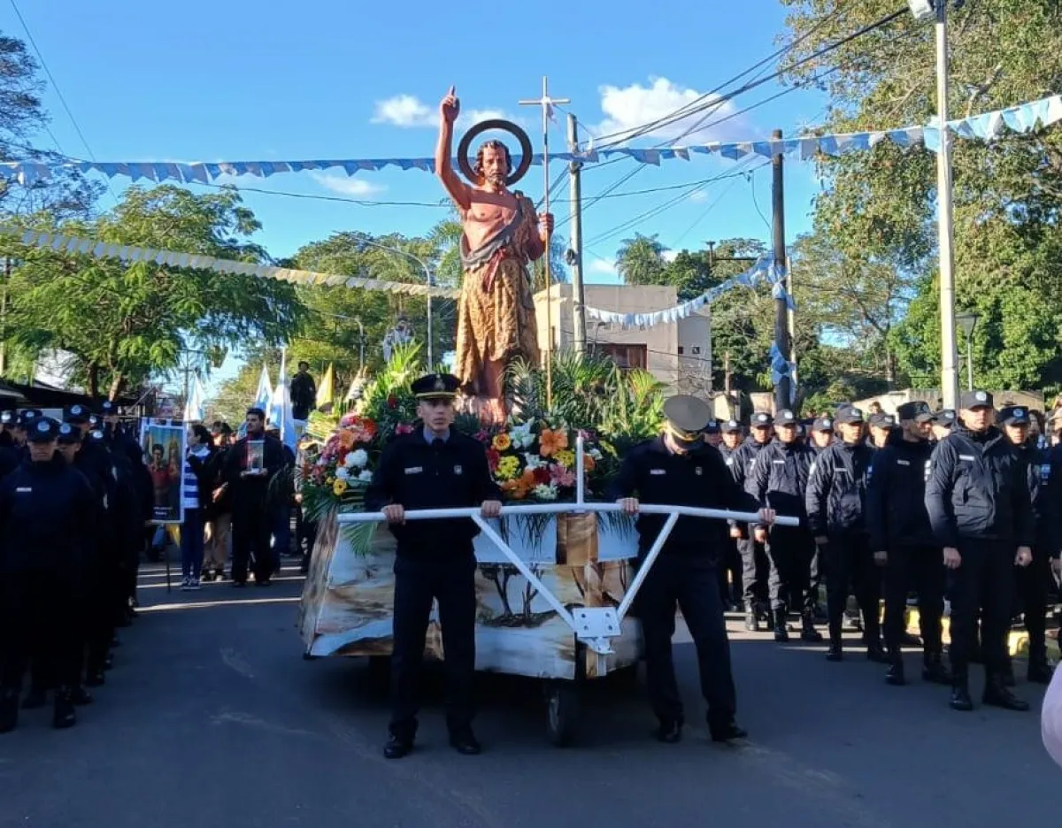 Ituzaingó honró a su santo patrono San Juan Bautista
