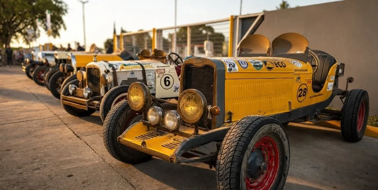 Motores con historia: El Rally de Automóviles Antiguos recorrerá el departamento Las Colonias
