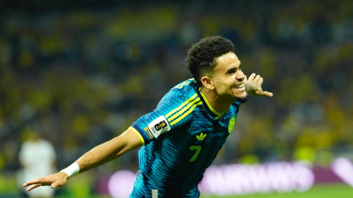 Luis Díaz comanda la rumba de Colombia en el Estadio Ciudad de México ante Uzbekistán