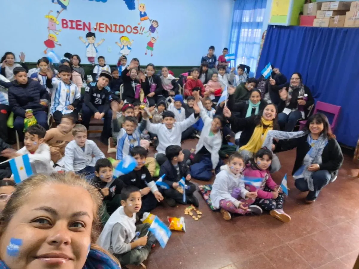 En las Escuelas misioneras también se alentó a la Scaloneta