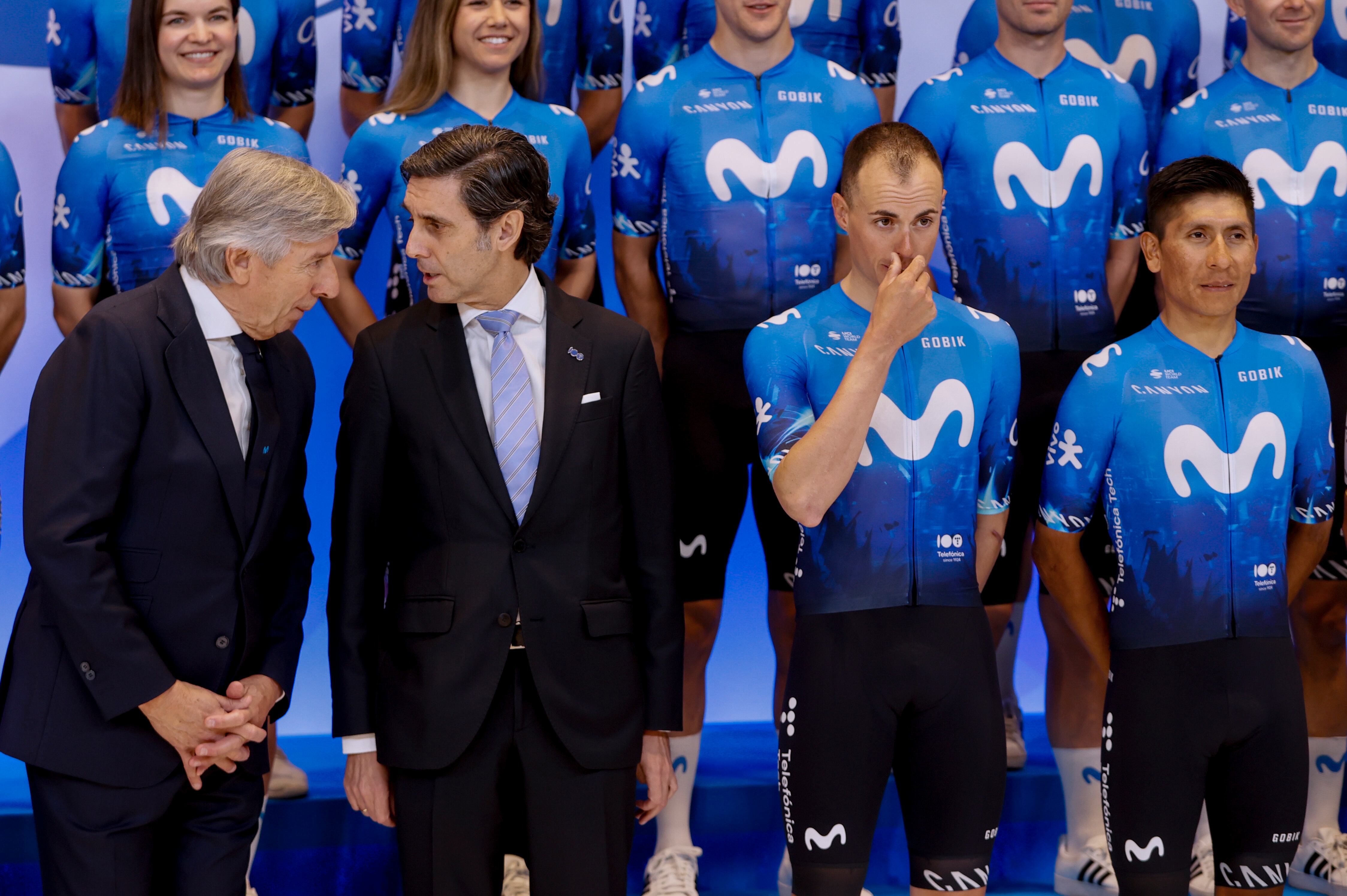 Telefónica encarga a una agencia la búsqueda de un comprador para el patrocinio del equipo ciclista Movistar