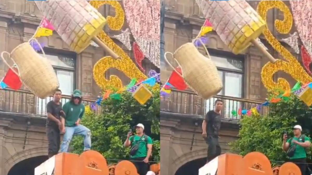 Joven cae de grúa en Fan Fest del Zócalo; sufre traumatismo craneoencefálico