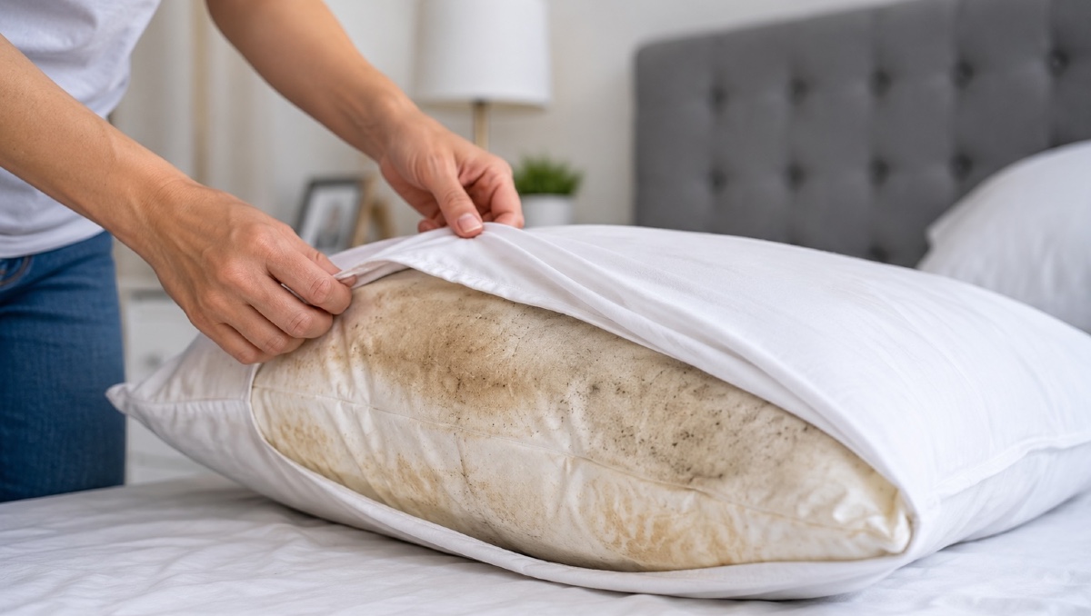 ¿Cada cuánto se deben lavar las almohadas? Esto es lo que acumulan