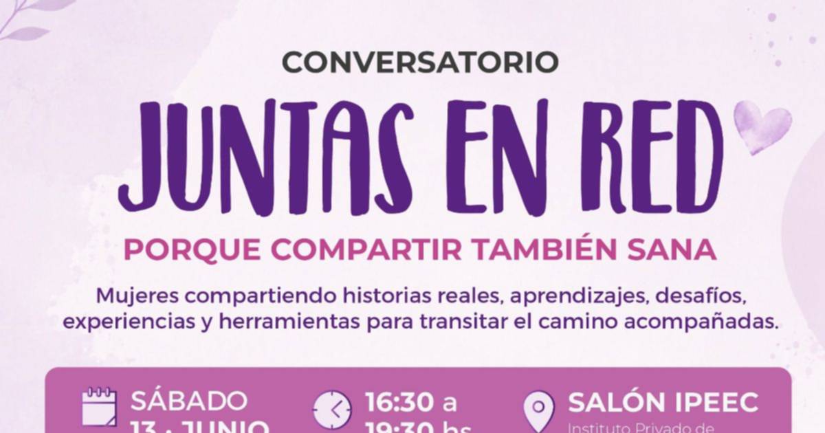 Un conversatorio para compartir experiencias reales de mujeres