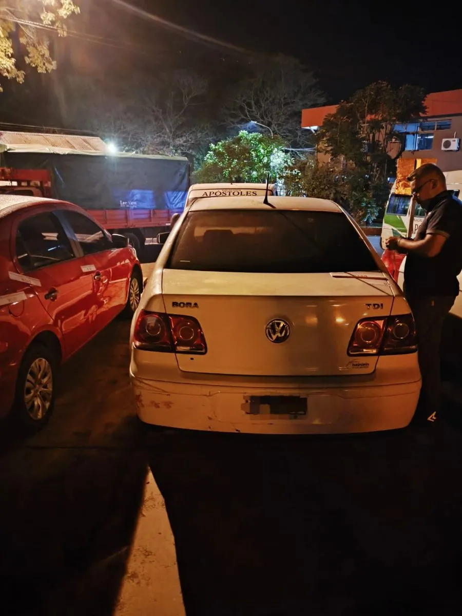 Apóstoles: auomovilista detenido por manejar con 3,42 de alcohol en sangre