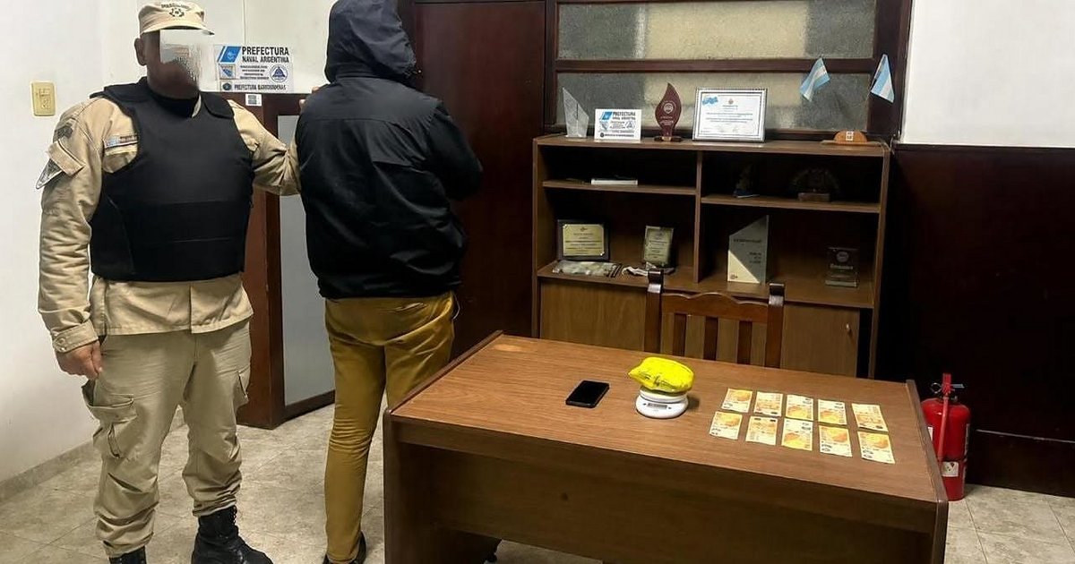 Narco reincidente cayó con $8 millones en cocaína en un control sobre el puente Belgrano
