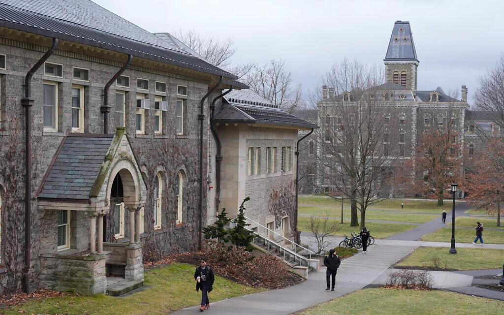 Cornell student turns down interview, saying 'not interested in working for a Jew'