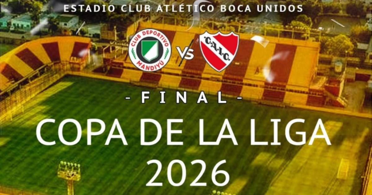 Mandiyú e Independiente definen la Copa de la Liga
